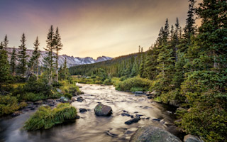 Sunset at Indian Peaks Wilderness
