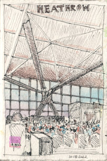 Heathrow Airport Sketch