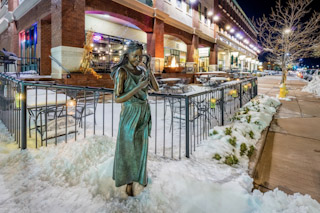 Winter Evening in Parker