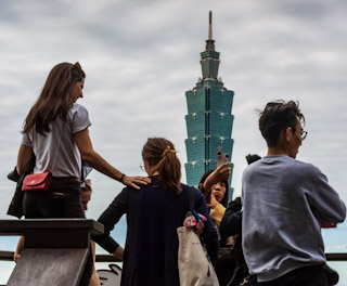 Taipei 101 from Elephant Mountain