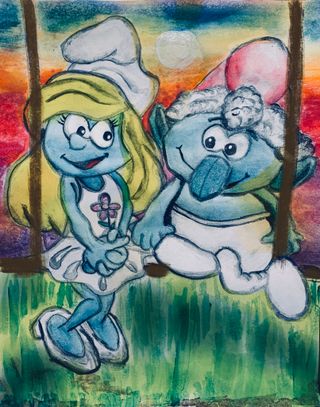 Smurf Swing (Color Version)
