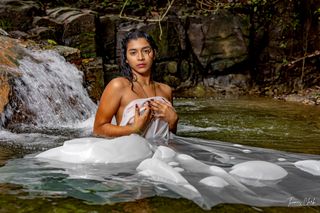 View of flowing water