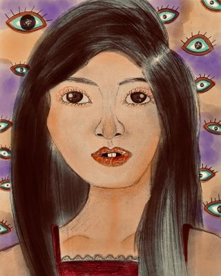Many Eyes (Color Version)