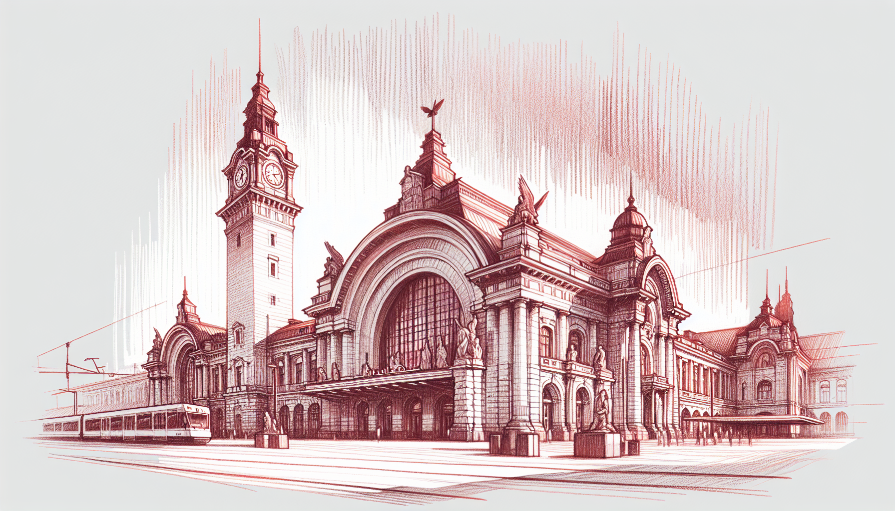 The architecture of Helsinki Central Station