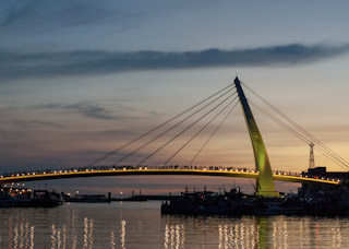 Lover's Bridge in Yellow