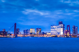 Rotterdam by night